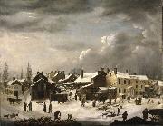 Winter Scene in Brooklyn Francis Guy